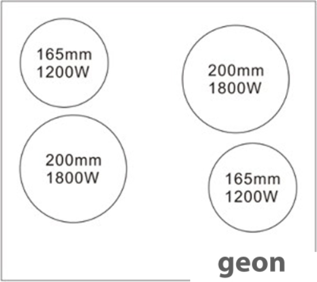 Купить Варочная панель Weissgauff HV 640 BS | geon.by