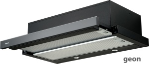 Кухонная вытяжка Akpo Light eco glass twin 50 WK-7 (черный)