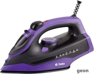 Утюг Delta DL-353 (черный/фиолетовый)
