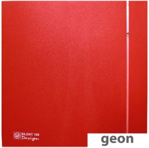 Осевой вентилятор Soler&Palau Silent-100 CZ Red Design - 4C [5210611800]